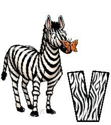 ALPHABET ZEBRE