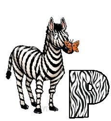 ALPHABET ZEBRE